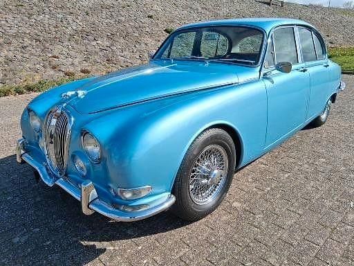 Blau Gebraucht 1965 Jaguar MK II S Limousine | 28.900 € - Bild 1/4