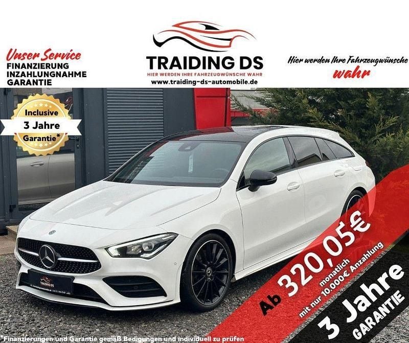 Weiß Gebraucht 2019 Mercedes CLA220 AMG Limousine | 25.290 € (Guter Preis) - Bild 1/4
