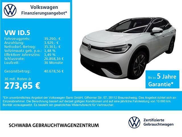 Gletscherweiß metallic Gebraucht 2025 VW ID.5 Pro SUV | 39.290 € - Bild 1/4