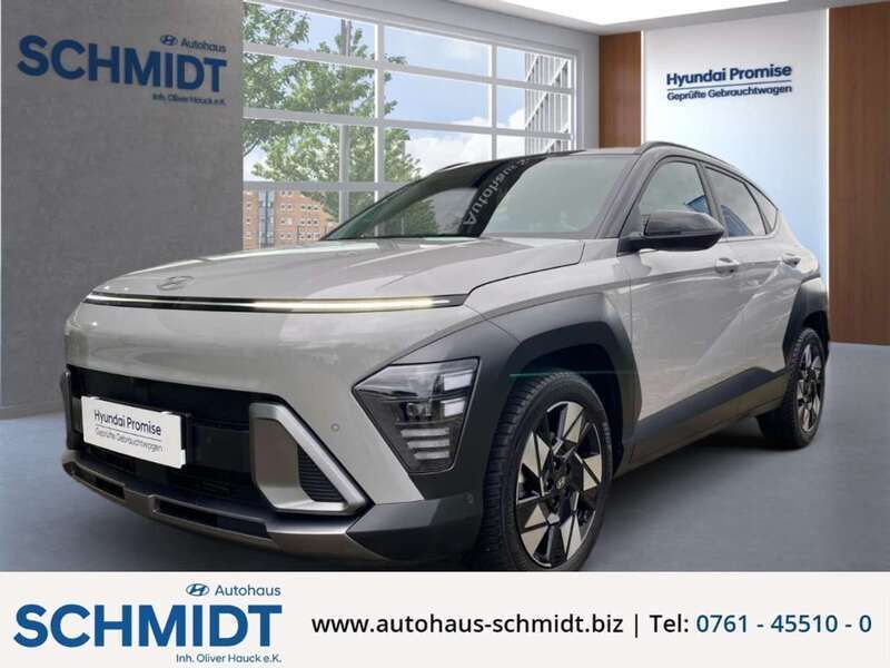 Grau Gebraucht 2024 Hyundai Kona Prime SUV | 26.980 € (Guter Preis) - Bild 1/4