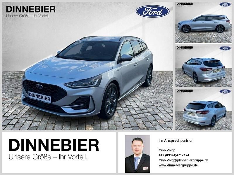 Silber (metallic) Gebraucht 2024 Ford Focus ST-Line X Kombi | 22.190 € (Guter Preis) - Bild 1/4