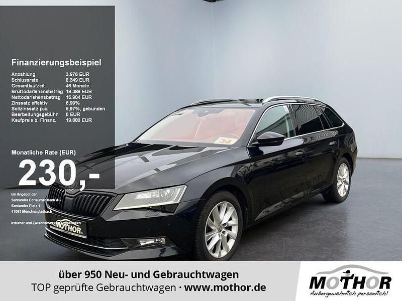 Schwarzmagic perleffekt Gebraucht 2017 Skoda Superb Style Kombi | 19.580 € (Fairer Preis) - Bild 1/4