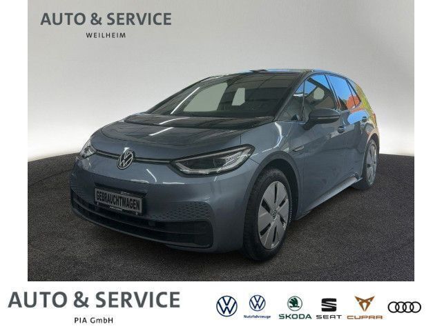 Blau Gebraucht 2021 VW ID.3 Pro Performance Kleinwagen | 19.990 € (Superpreis) - Bild 1/4