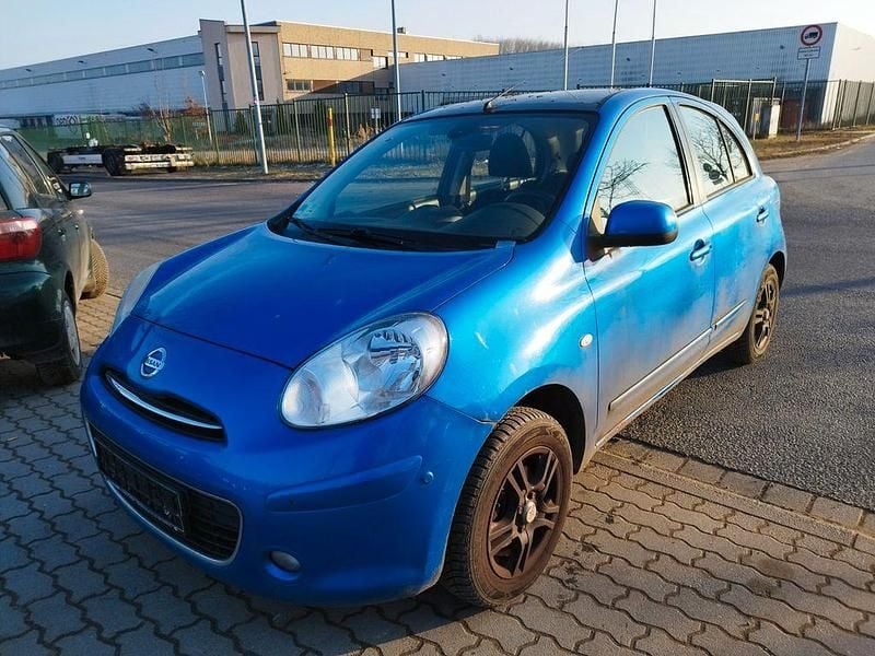 Blau Gebraucht 2011 Nissan Micra Limousine | 3.200 € (Superpreis) - Bild 1/4
