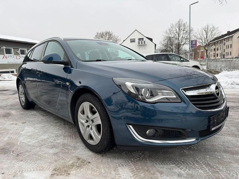 Gebraucht Opel Insignia Edition 120 PS (88 kW) 2017 Blau Kombi