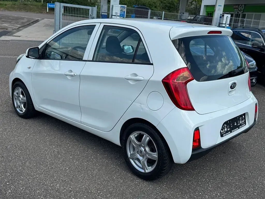 Gebraucht Kia Picanto 67 PS (49 kW) 2017 Weiß Kleinwagen