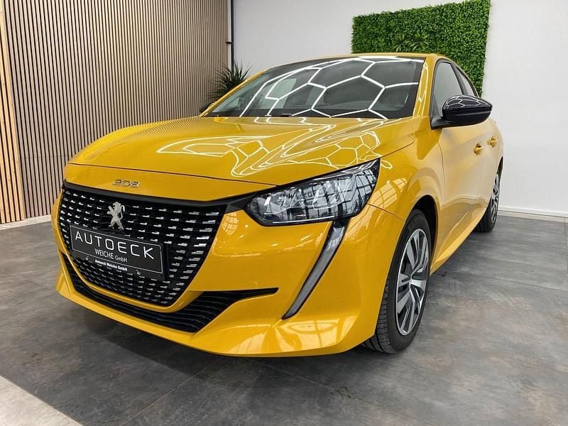 Gelb Gebraucht 2024 Peugeot 208 Active Kleinwagen | 13.950 € (Guter Preis) - Bild 1/4