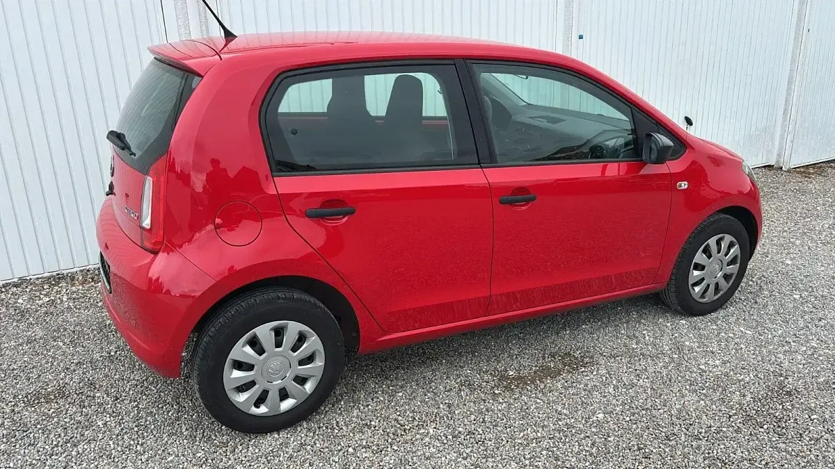 Gebraucht Skoda Citigo 60 PS (44 kW) 2016 Rot Kleinwagen