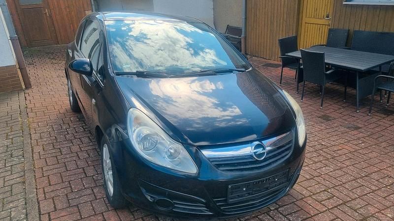 Schwarz Gebraucht 2008 Opel Corsa Kleinwagen | 1.600 € (Guter Preis) - Bild 1/4
