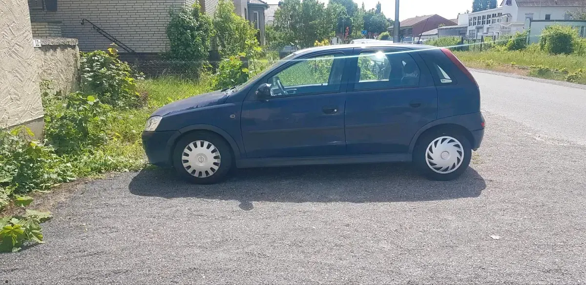 Gebraucht Opel Corsa 80 PS (58 kW) 2003 Blau Kleinwagen
