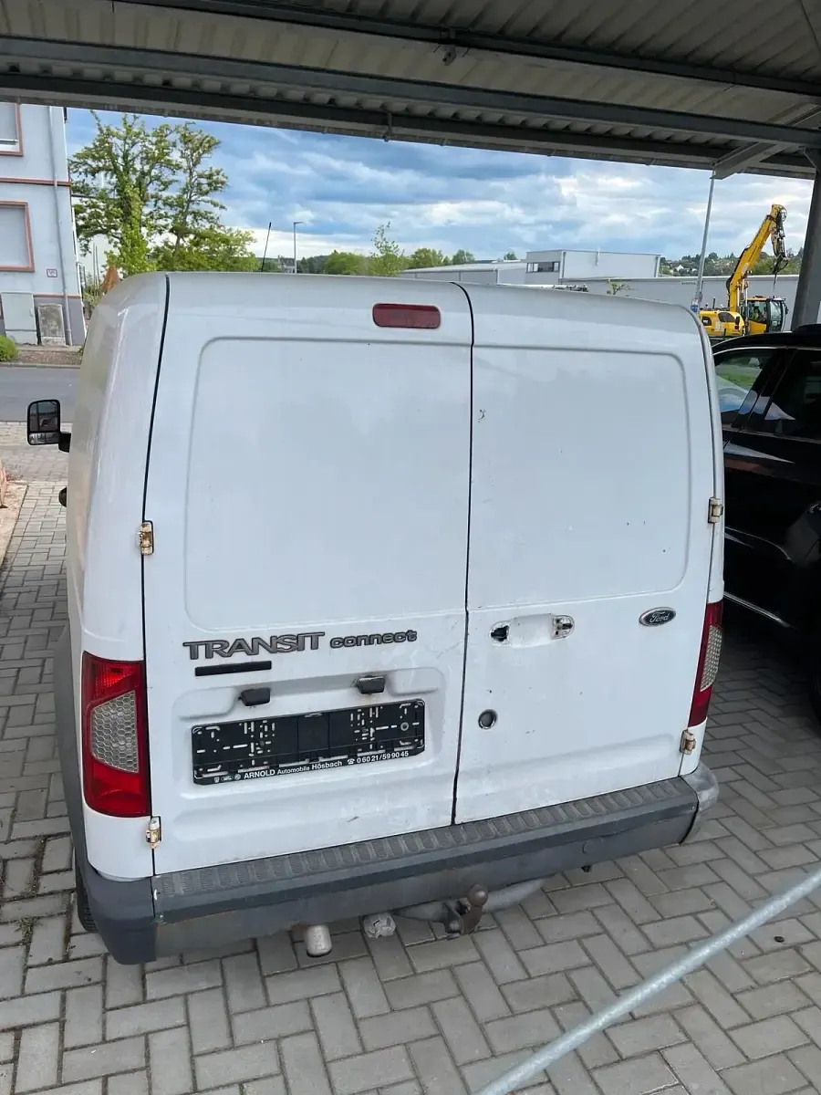 Gebraucht Ford Transit Connect 75 PS (55 kW) 2010 Weiß Van / Kleinbus