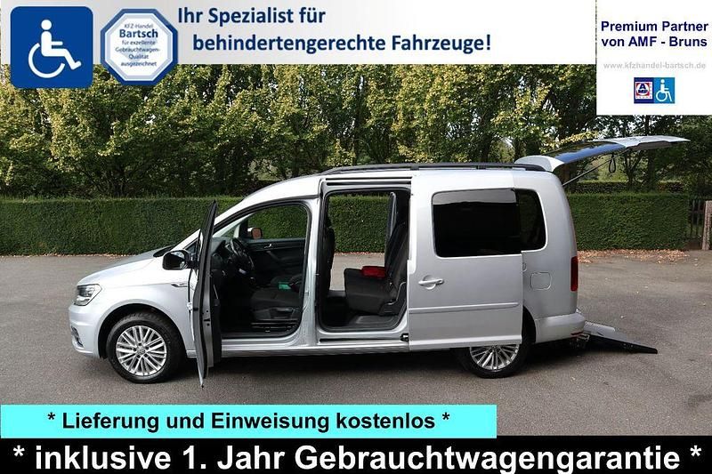Silber Gebraucht 2016 VW Caddy Maxi Comfortline Van / Kleinbus | 34.900 € - Bild 1/4