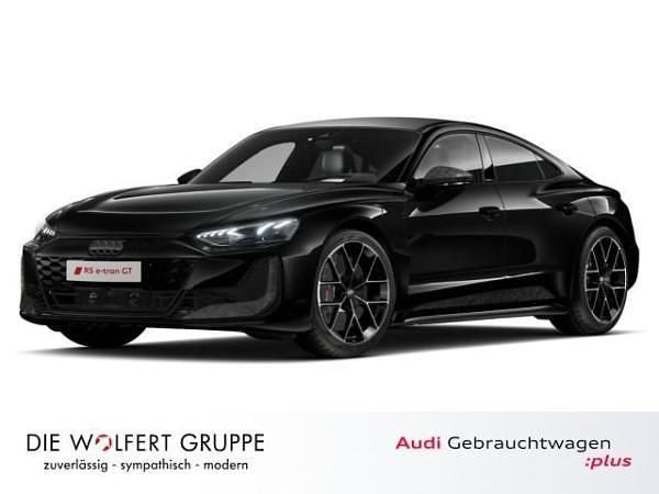 Schwarz (mythosschwarz metallic) Gebraucht 2024 Audi RS e-tron GT Performance Limousine | 136.250 € - Bild 1/4