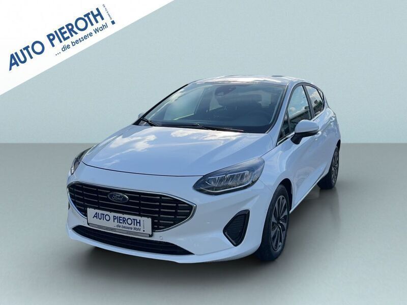 Frozen white Gebraucht 2023 Ford Fiesta Titanium X Kleinwagen | 22.850 € (Etwas zu teuer) - Bild 1/4