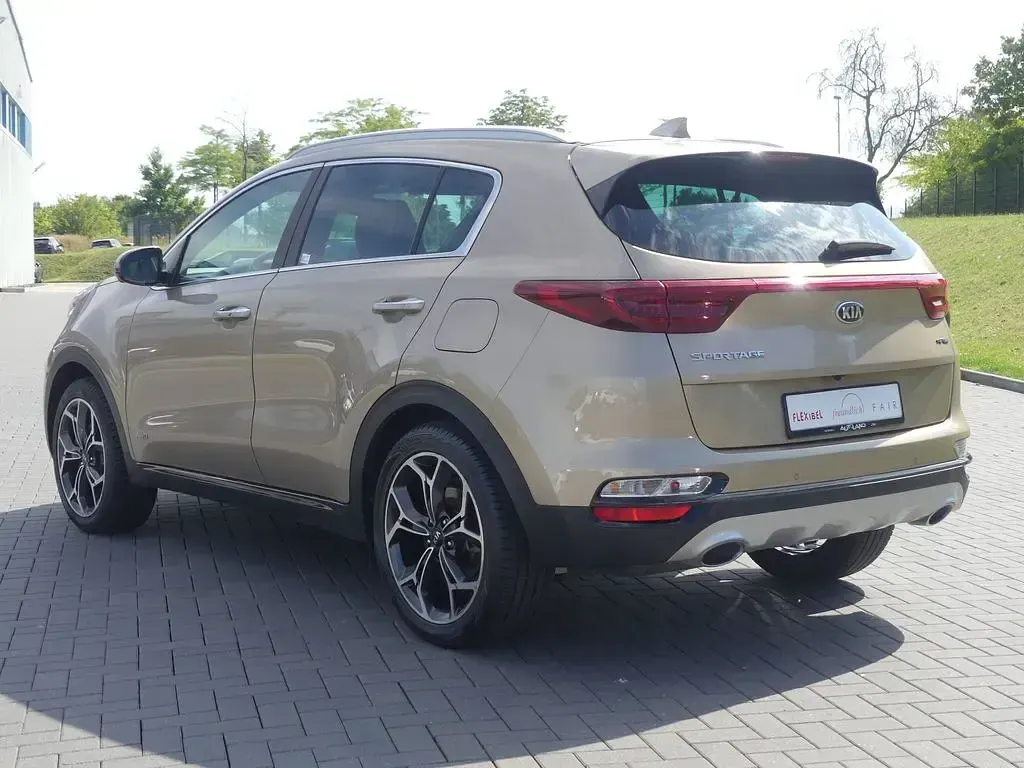 Gebraucht Kia Sportage GT-Line 185 PS (136 kW) 2019 Beige SUV