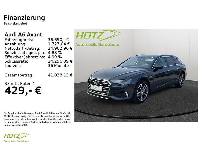 Gebraucht Audi A6 Design 245 PS (180 kW) 2022 Manhattangrau metallic Kombi