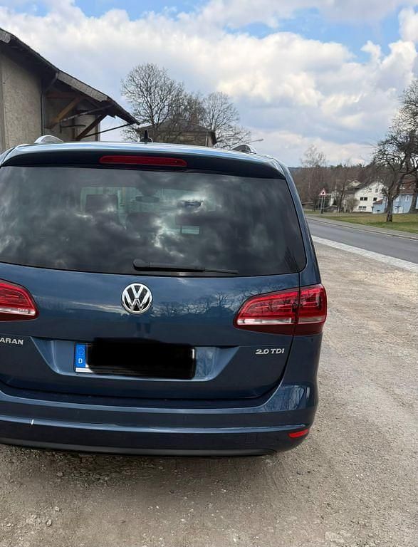 Gebraucht VW Sharan Ocean 150 PS (110 kW) 2015 Blau Van / Kleinbus