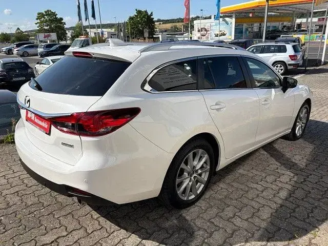 Gebraucht Mazda 6 Sports-Line 165 PS (121 kW) 2013 Weiß Kombi