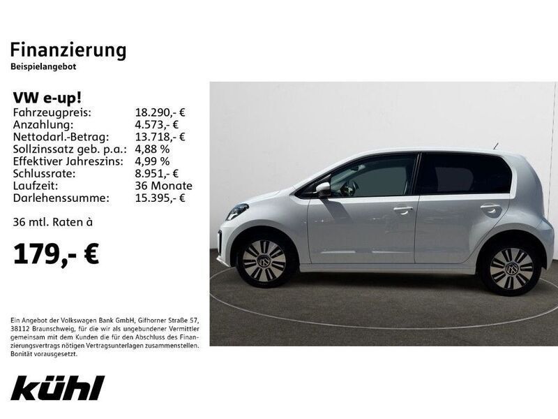 Gebraucht VW e-up! Style 61 kW (83 PS) 2022 Weiß Kleinwagen