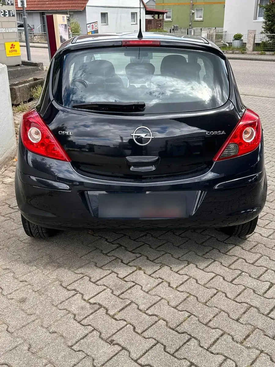 Gebraucht Opel Corsa 80 PS (58 kW) 2009 Schwarz Kleinwagen