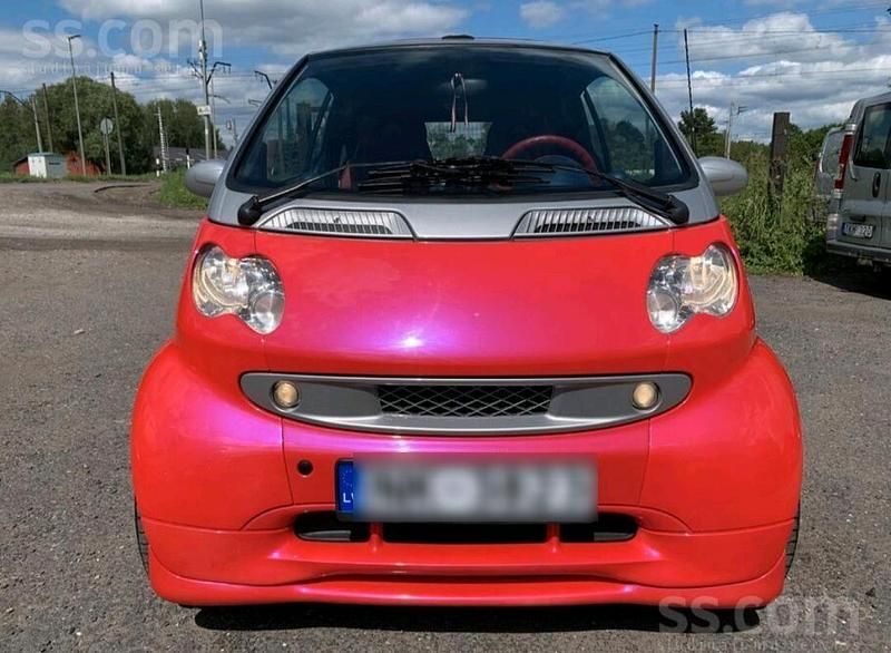 Rot Gebraucht 2000 Smart ForTwo Cabrio Cabrio | 4.700 € - Bild 1/4