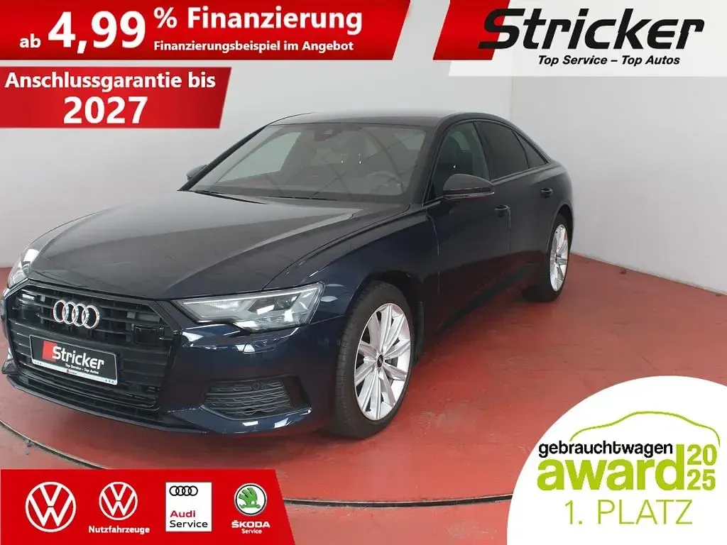 Usata Audi A6 265 CV (194 kW) 2022 Blu Berlina