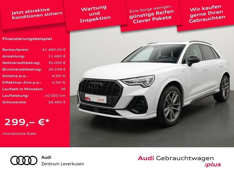 Gletscher weiss Gebraucht 2024 Audi Q3 S-Line SUV | 41.480 € (Fairer Preis) - Bild 1/4