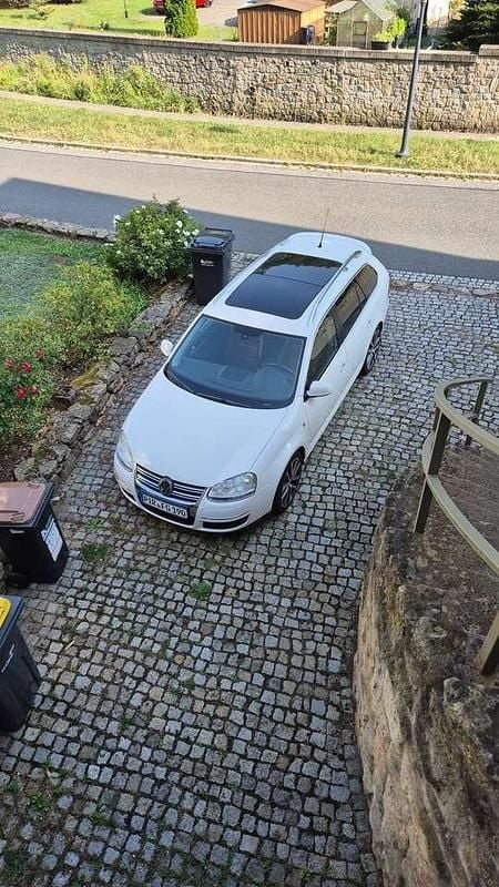 Weiß Gebraucht 2008 VW Golf VI Individual Kombi | 3.800 € (Superpreis) - Bild 1/4