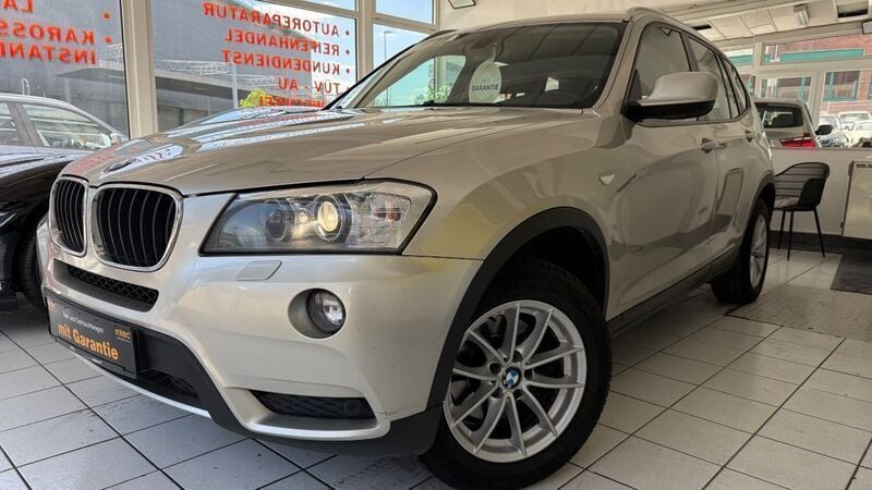 Mineralsilber metallic Gebraucht 2014 BMW X3 SUV | 12.790 € (Superpreis) - Bild 1/4