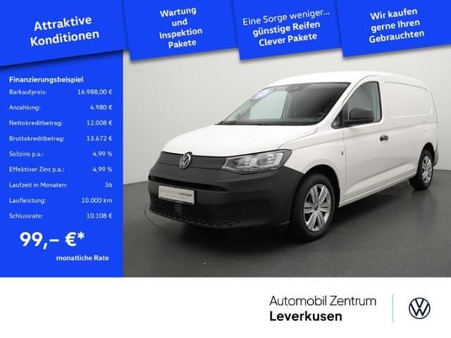 Weiss Gebraucht 2021 VW Caddy Van / Kleinbus | 16.380 € (Fairer Preis) - Bild 1/4