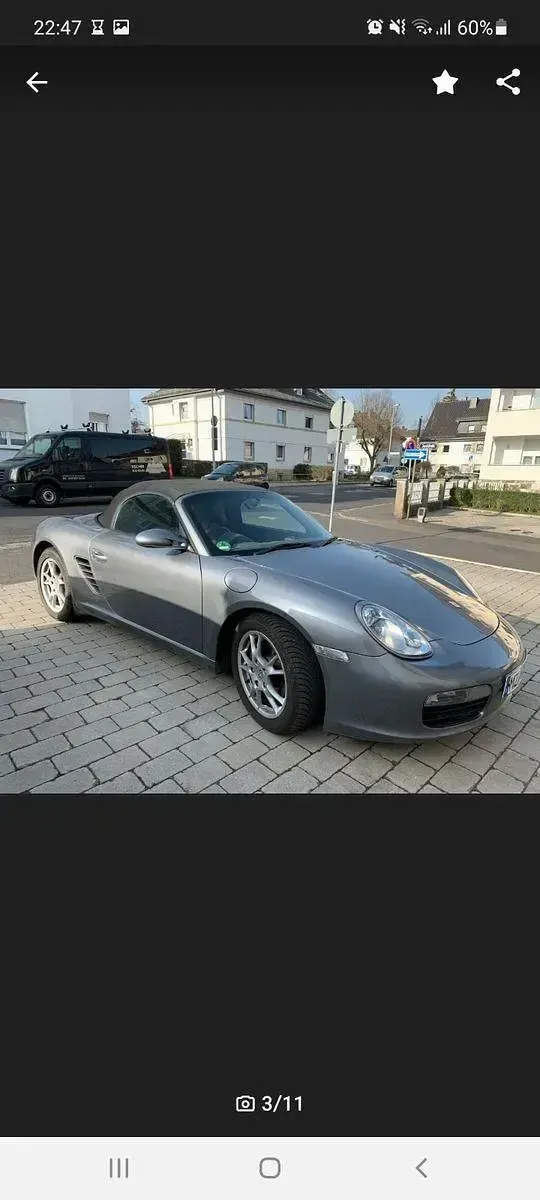 Begagnad Porsche Boxster 239 HK (175 kW) 2005 Silver Cab