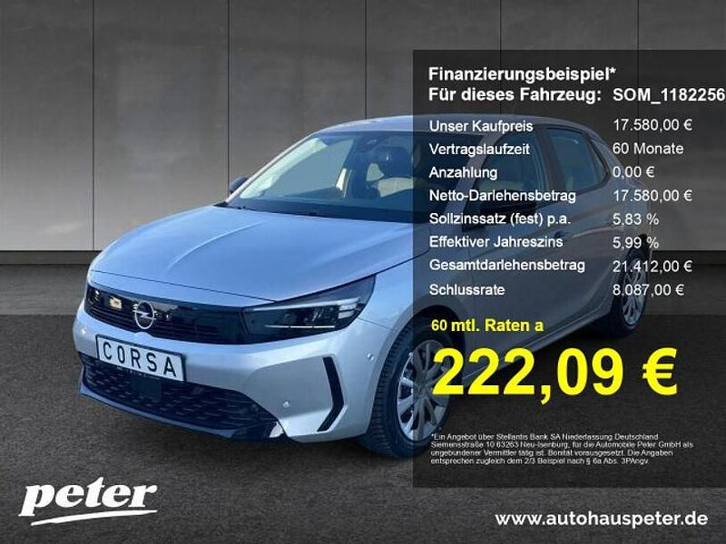Kristall silber () Gebraucht 2025 Opel Corsa Edition Kleinwagen | 17.580 € (Guter Preis) - Bild 1/4