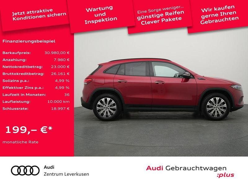 Gebraucht Mercedes EQA250 Electric Art 139 kW (190 PS) 2022 Rot SUV