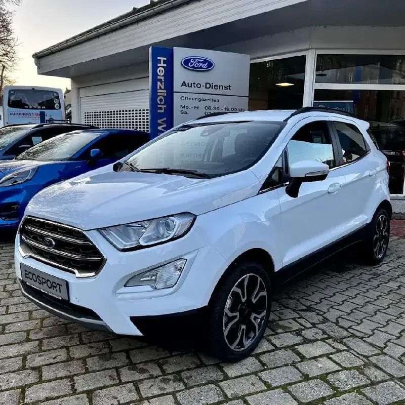 Weiß Gebraucht 2022 Ford Ecosport Titanium SUV | 22.950 € (Teuer) - Bild 1/4