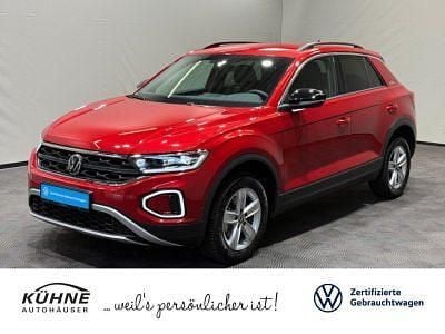 Kings red metallic Gebraucht 2024 VW T-Roc Goal SUV | 30.550 € (Superpreis) - Bild 1/4