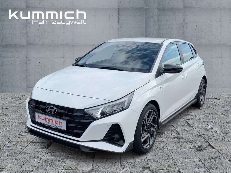 Atlas white (weiß) Neu 2024 Hyundai i20 N Line Limousine | 22.990 € (Fairer Preis) - Bild 1/4