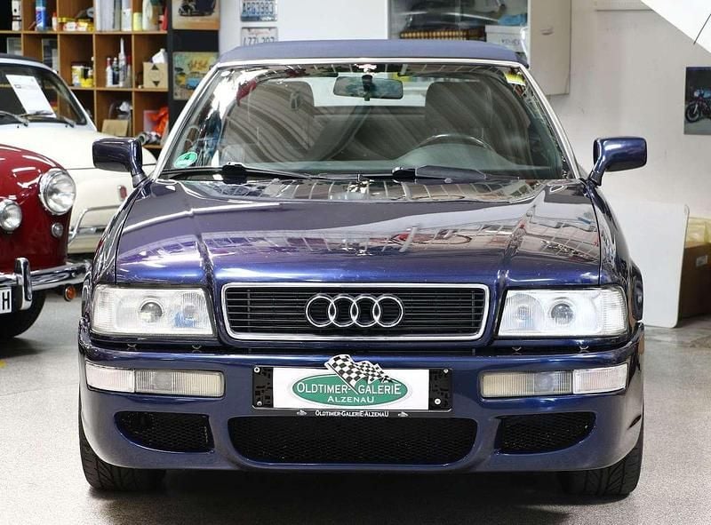 Blau Gebraucht 1998 Audi Cabriolet Cabrio | 4.950 € (Superpreis) - Bild 1/4