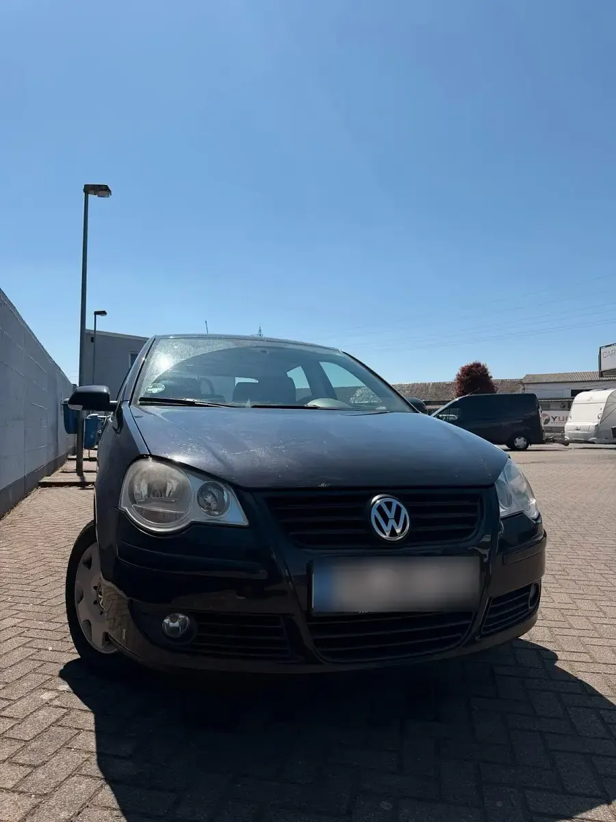 Gebraucht VW Polo 80 PS (58 kW) 2007 Schwarz Kleinwagen