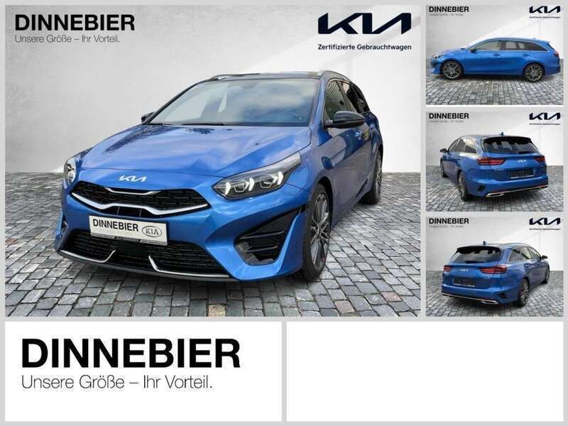 Blau (metallic) Neu 2024 Kia Ceed Sportswagon GT-Line Kombi | 31.490 € (Etwas zu teuer) - Bild 1/4
