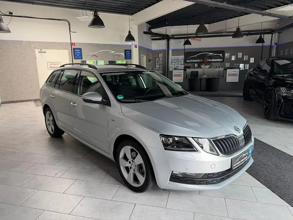Gebraucht Skoda Octavia Clever 116 PS (85 kW) 2019 Brilliantsilber metallic Kombi