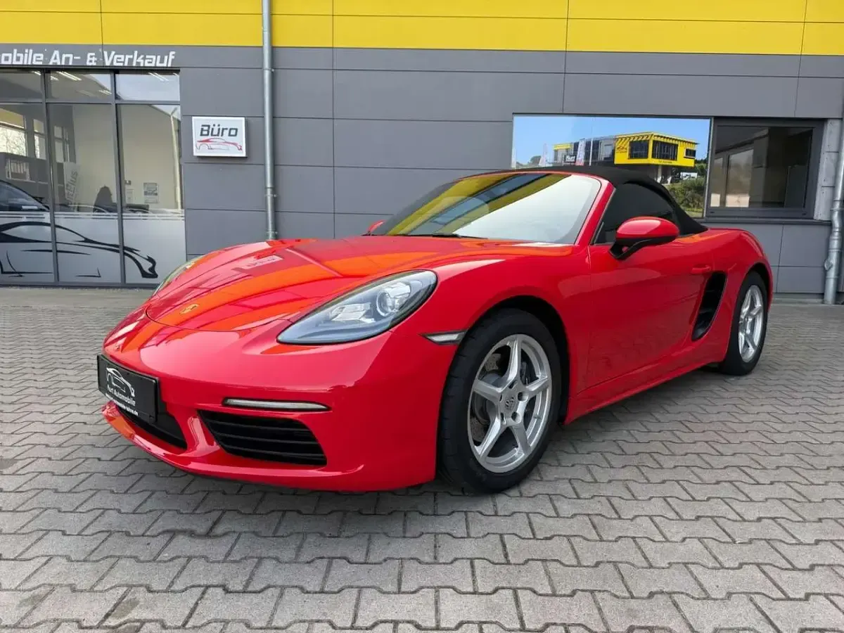 Gebraucht Porsche Boxster 299 PS (219 kW) 2016 Indischrot Cabrio