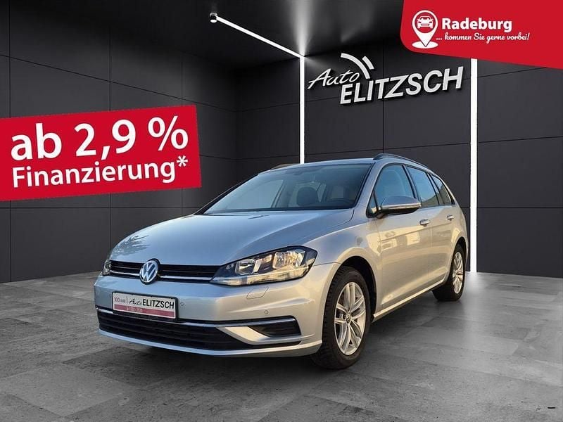 Silber Gebraucht 2020 VW Golf VII Comfortline Kombi | 15.950 € (Guter Preis) - Bild 1/4