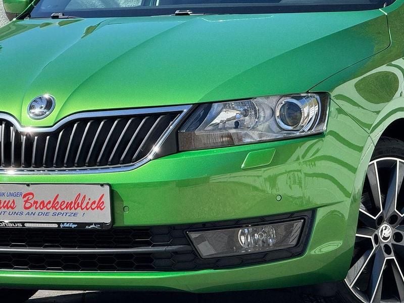 Second-hand Skoda Rapid 90 CP (66 kW) 2015 Verde Hatchback