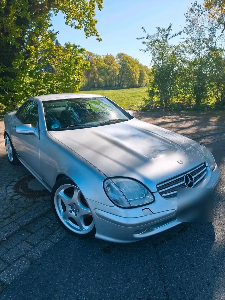 Second-hand Mercedes SLK200 164 CP (120 kW) 2000 Argintiu Cabrio