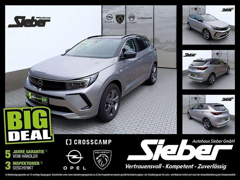 Lack grau artense/metallic kla Gebraucht 2023 Opel Grandland X Elegance SUV | 25.990 € (Fairer Preis) - Bild 1/4
