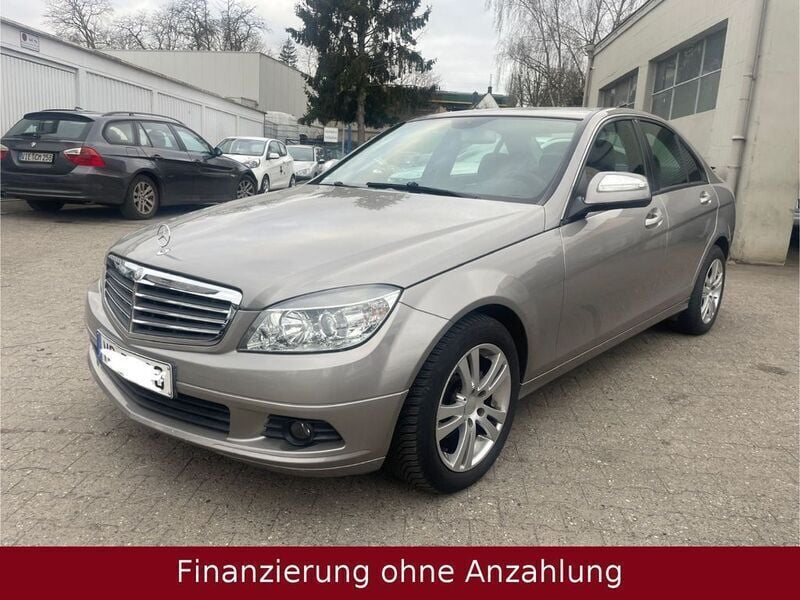 Silber Gebraucht 2008 Mercedes C180 Limousine | 6.490 € (Guter Preis) - Bild 1/4