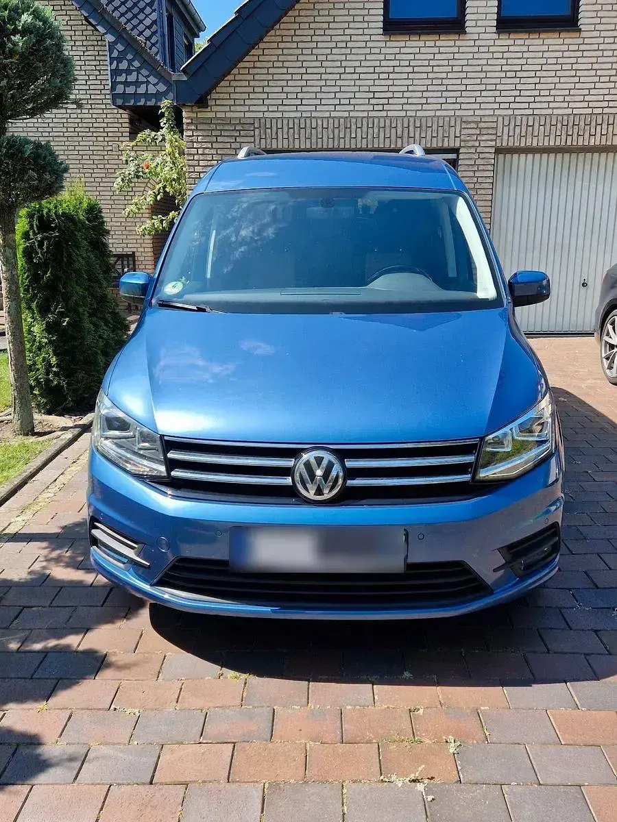 Gebraucht VW Caddy Comfortline 102 PS (75 kW) 2017 Blau Van / Kleinbus