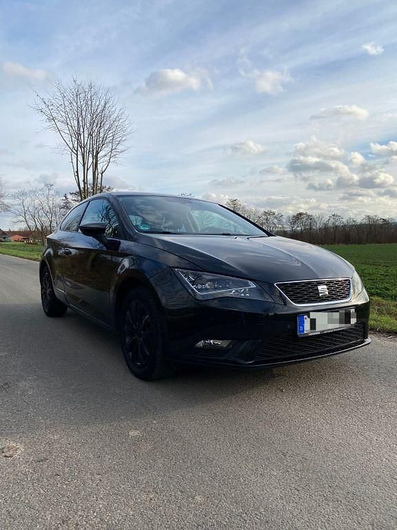 Gebraucht Seat Leon SC Reference 110 PS (80 kW) 2013 Schwarz Kleinwagen