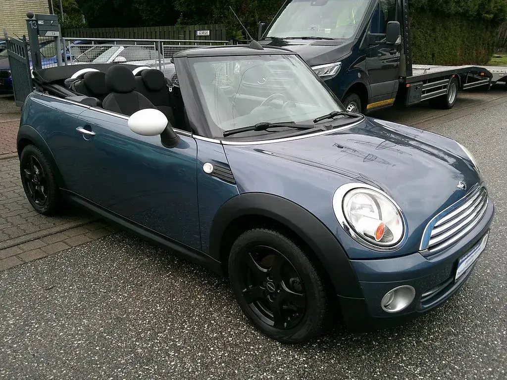 Gebraucht Mini Cooper Cabriolet 120 PS (88 kW) 2009 Blau Cabrio