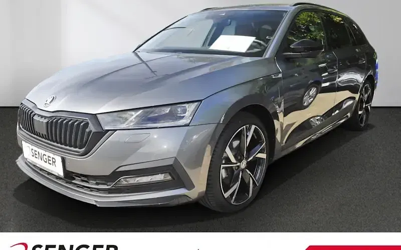 Gebraucht Skoda Octavia SportLine 204 PS (150 kW) 2022 Graphitegrau metallic Kombi